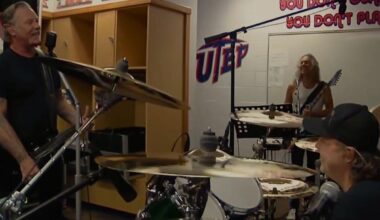 Video Shows Metallica Warming Up Before El Paso Concert