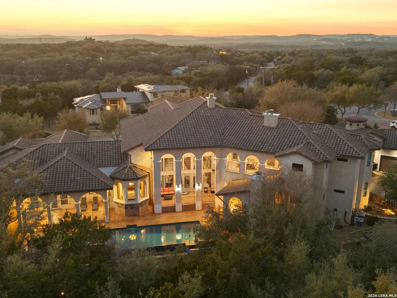 This $3 million mansion for sale in San Antonio has a 3-story living room
