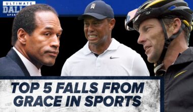 Top 5 "Falls from Grace" in sports history | Ultimate Dallas Sports Show