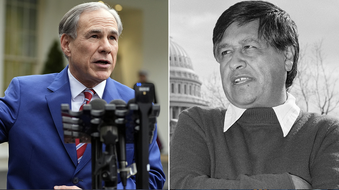 Gov. Abbott says Texas will no longer observe César Chavez Day