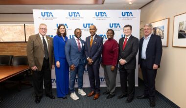 Roland Parrish alongside University leadership" style=" height:1020px; width:1620px" _languageinserted="true" src="https://cdn.prod.web.uta.edu/-/media/b41eb33f957f4f0dbc2b2b3870a39707.jpg