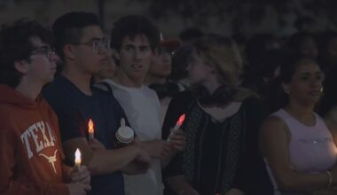 Candlelight vigil held for UT classmate killed in Austin mass shooting