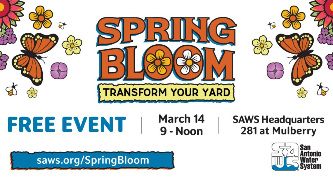 Free plants, gardening tips offered at SAWS Spring Bloom event in San Antonio