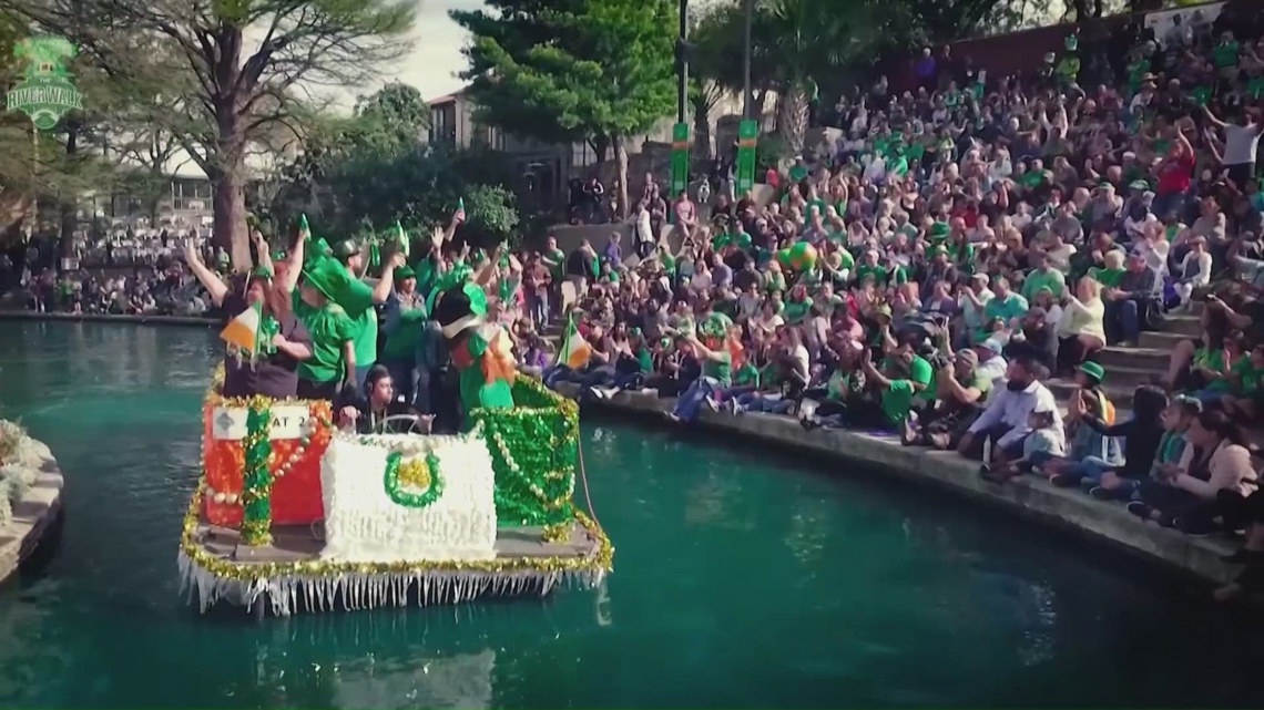 San Antonio gears up for festive St. Patrick's Day river parades and family friendly celebrations this weekend