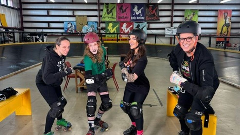  Sierra Waggoner and Trevor Scott took the show to the track, stepping into the fast-paced, hard-hitting world of Texas Roller Derby—and even lacing up skates themselves!