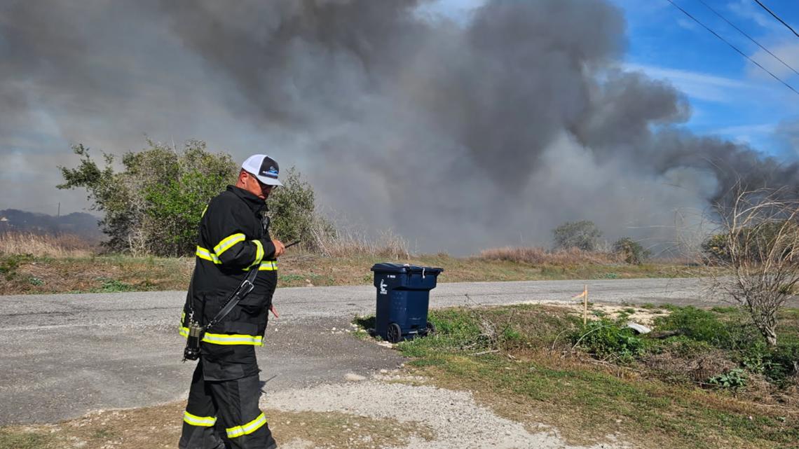 Fire destroys home in Aransas County