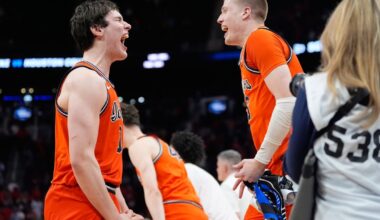 Illinois clamps down on Houston for a 65-55 March Madness win to reach Elite Eight :: WRAL.com