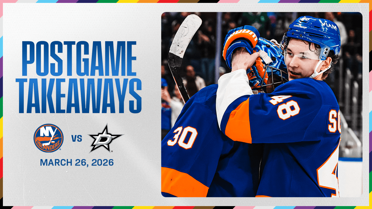 Takeaways: Islanders Beat Dallas 2-1