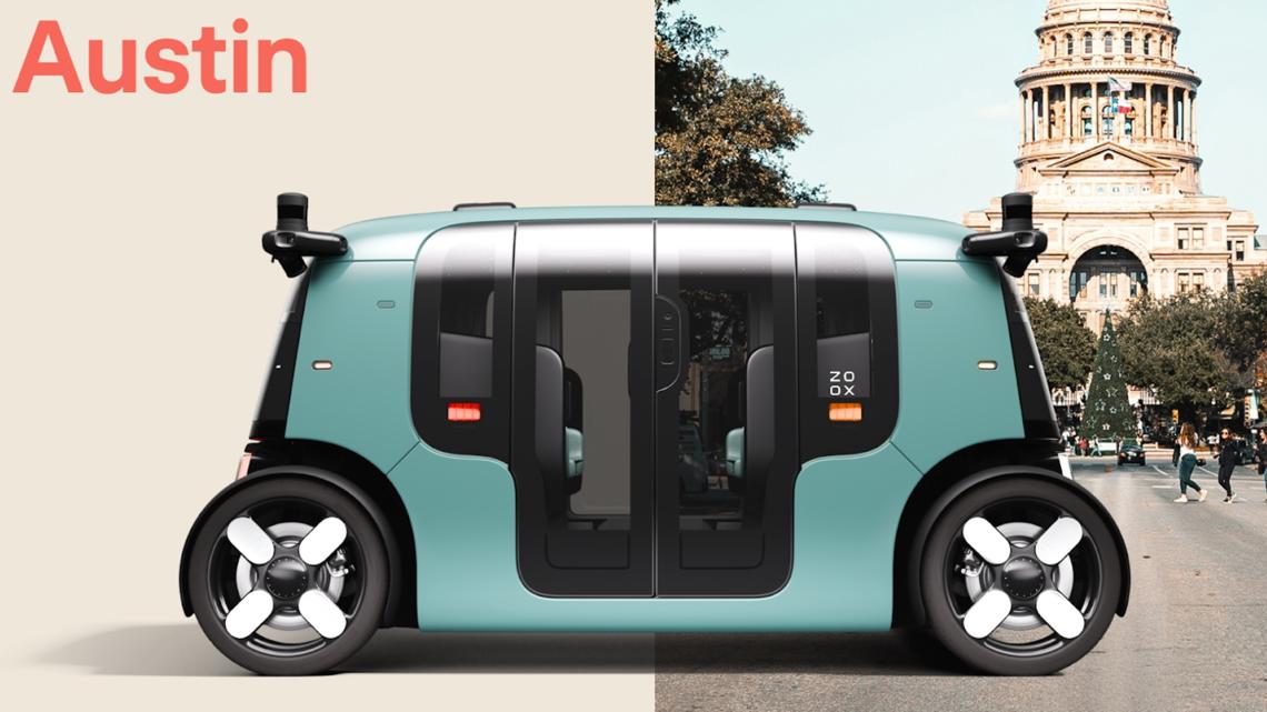 Amazon's Zoox robotaxi service rolling out in some parts of Austin