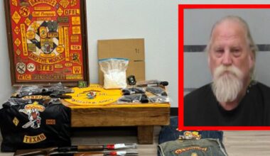 Bandidos Motorcycle Club President 'Hot Tub' charged after 3 pounds of meth found in Lubbock raid