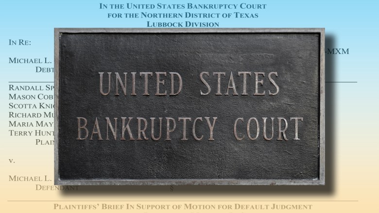 More people who lost money in Ferrum Capital case ask bankruptcy judge to keep Lubbock businessman Mike Cox accountable