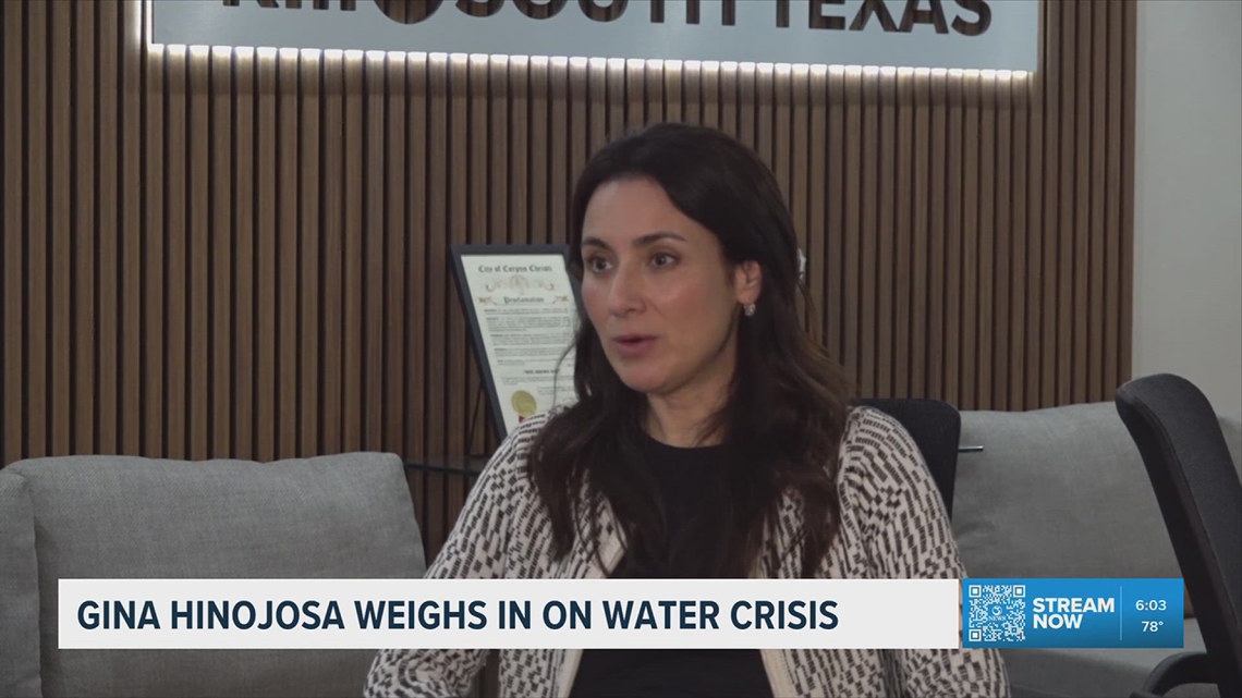 State Rep. Gina Hinojosa criticizes Texas water planning amid Corpus Christi crisis