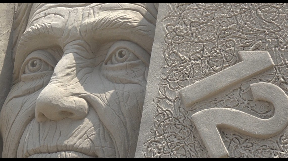 Texas Sandfest returns to Port Aransas for biggest beach sand sculpture competition