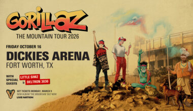 Gorillaz announces October tour stop in North Texas