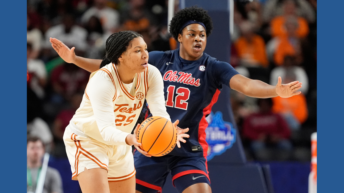 Booker's 31 points lift No. 6 Texas past No. 24 Ole Miss 85-68 and into the SEC title game