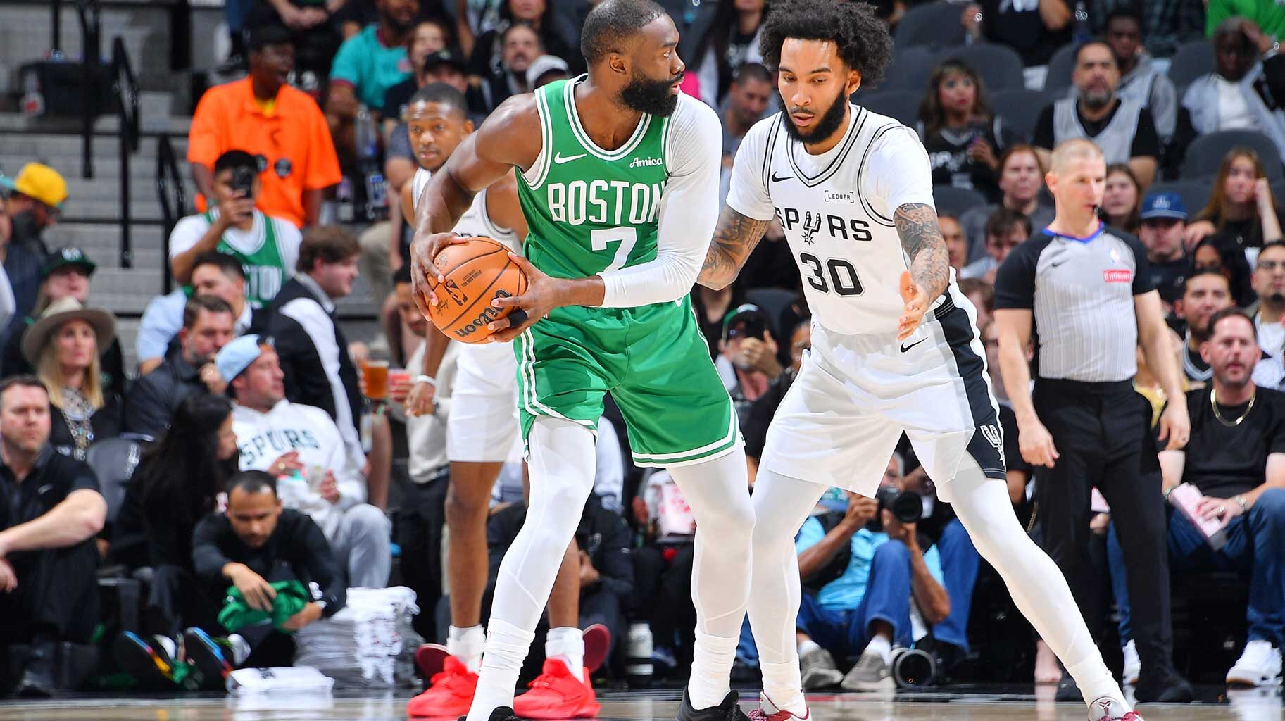 Why NBA's Jaylen Brown Was Ejected From Celtics vs. Spurs