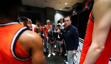 Illinois beats Houston on the glass as Brad Underwood's message fuels Keaton Wagler's big night