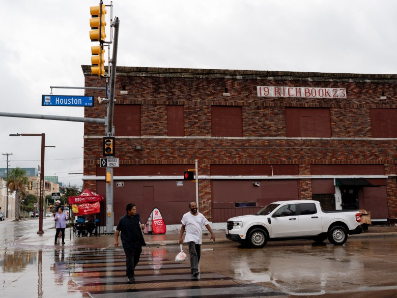 The historic Rich Book Building, located in Cattleman Square at 900 W. Houston St., was built in 1923.