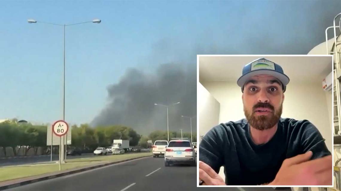 'It never stops being scary' | Houston-area man stuck in Qatar as attacks happening all around him