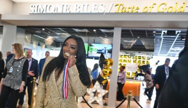 Simone Biles launches new dining experience at Houston airport