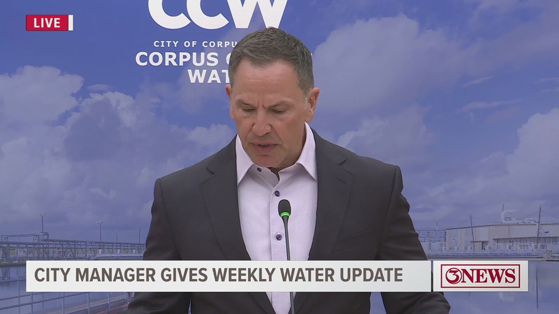 City of Corpus Christi weekly water brief, March 27