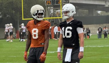 Observations from the first Texas spring practice