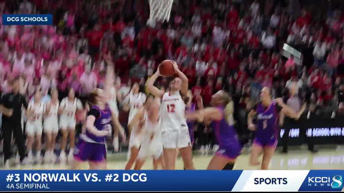 Watch Dallas Center-Grimes forward Ava Smid score 8 points in 19 seconds