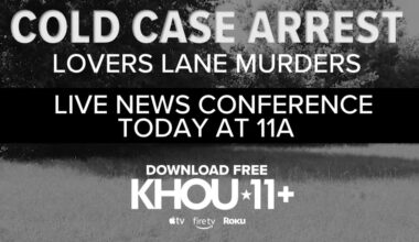'Lovers Lane' cold case arrest: Authorities to discuss new developments | Stream live at 11 a.m.