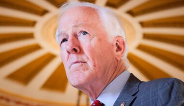 Cornyn encouraged by DHS deal talks and TSA pay, discusses Texas Senate GOP runoff battle against Paxton