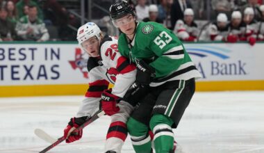 Jack Hughes scores twice as Devils beat Stars 6-4, end Dallas streak with four-goal first period