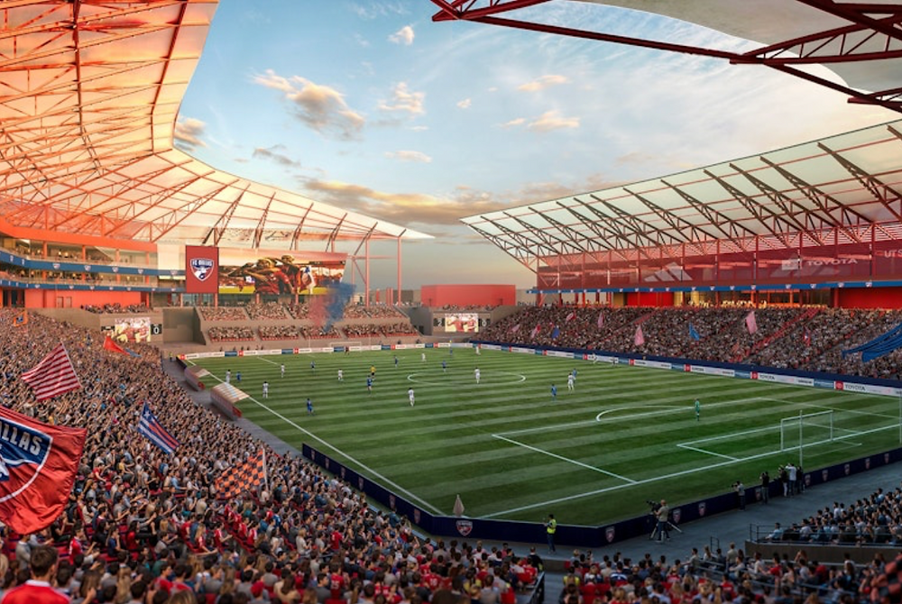 A Modern Venue for FC Dallas (MLS) & the Renegades (UFL)