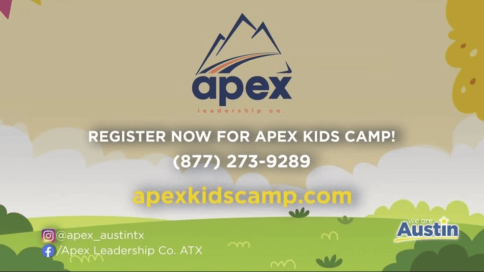 For families interested in signing up or learning more, more information is available online at apexkidscamp.com and choose Austin as your area!