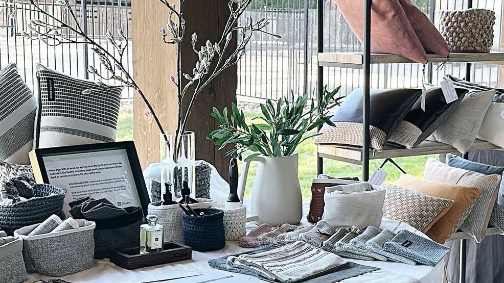 {p}Her passion for sustainability is rooted in rethinking how materials are used. “Instead of a linear economy of take, make, and waste, we’re thinking about circularity — how materials can be reused and reimagined. There are so many beautiful materials out there that still have value, and it’s about transforming them into something useful and meaningful,” she explained.{/p}