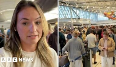 BBC journalist caught in travel chaos at Houston Airport