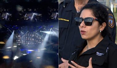 Judge Hidalgo says she was 'shoved' while being removed from rodeo floor seats, a claim rodeo officials deny