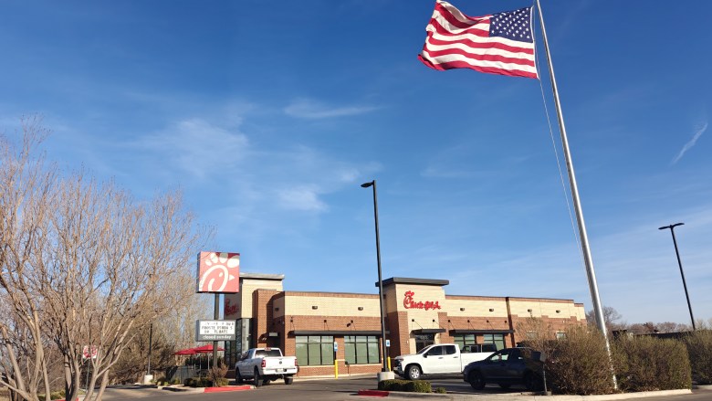 Chick-fil-A location in West Lubbock