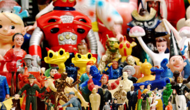 Collector toys. Image by Getty.
