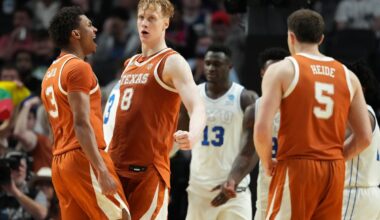 Texas knocks off BYU with upset win in first round of March Madness