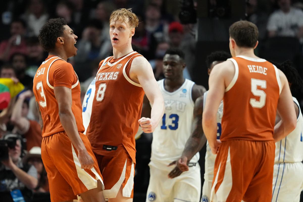 Texas knocks off BYU with upset win in first round of March Madness