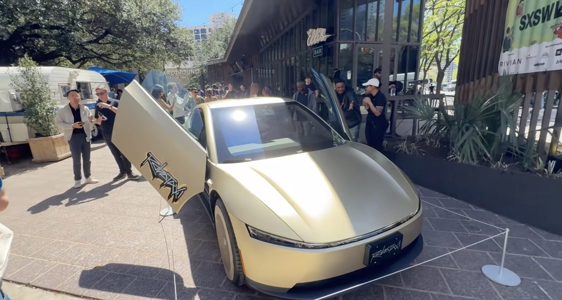 Tesla Cybercab at SXSW