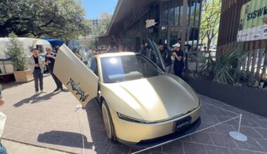 Tesla Cybercab at SXSW
