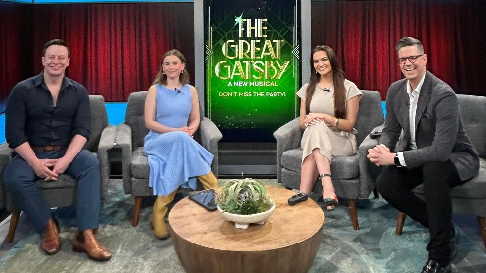 Cast members Tally Sessions, who plays George Wilson, and Lila Coogan, who plays Myrtle Wilson, joined Trevor Scott and Sierra Waggoner in the studio to share the magic of this stage spectacle. 