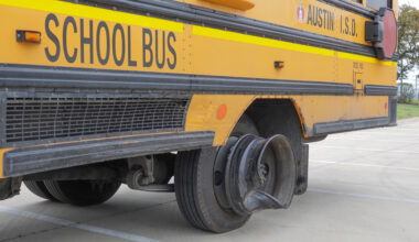 Austin ISD school bus involved in crash on HWY 290 and Fitzhugh Rd. Thursday morning
