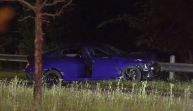 Driver found dead after crash, bullet-riddled vehicle in Houston, police say