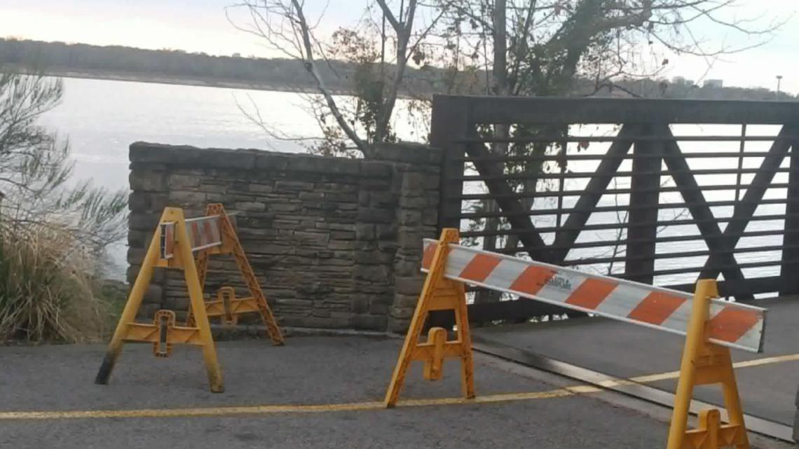 Part of White Rock Lake Trail closed due to sinkhole, city says