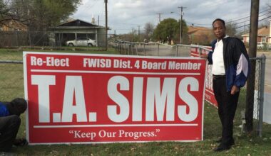 Dr. T.A. Sims, the longest-serving Fort Worth ISD Board member, dies, family says
