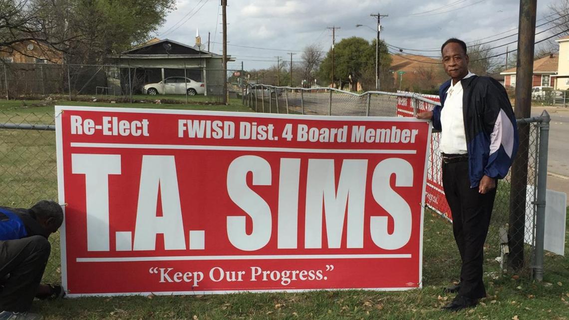 Dr. T.A. Sims, the longest-serving Fort Worth ISD Board member, dies, family says