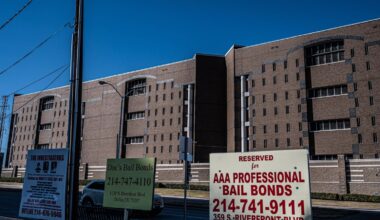 The Dallas County Jail at the Lew Sterrett Justice Center
