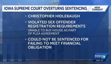 Iowa Supreme Court overturns sentencing in Dallas County sex offender case
