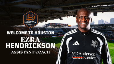 Houston Dynamo FC hire Ezra Hendrickson as first team assistant coach